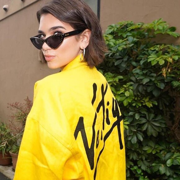 Moschino MOS006/S 0807 IR Sunglasses Black Cat Eye Frame, Grey Lenses - Picture 1 of 13